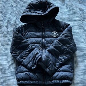 Abercrombie Kids Dark Blue Puffer Jacket